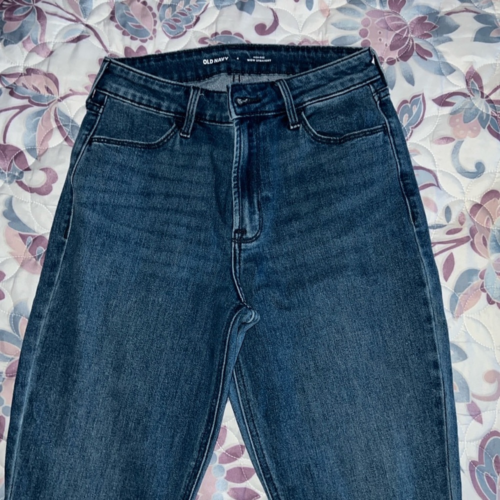 High-rise jeans